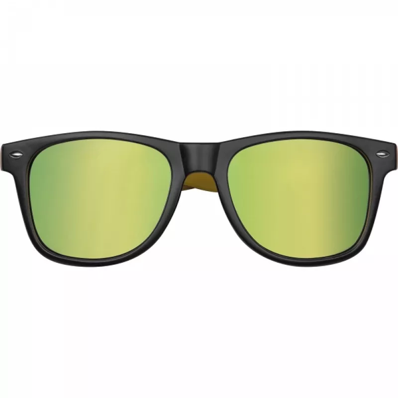 Okulary przeciwsłoneczne UV400 ILONA - żółty (5067108)