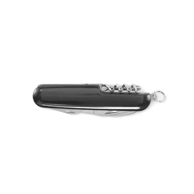 Scyzoryk z aluminium 5 funkcji MULTICHILLO - Czarny (MO2531-03)