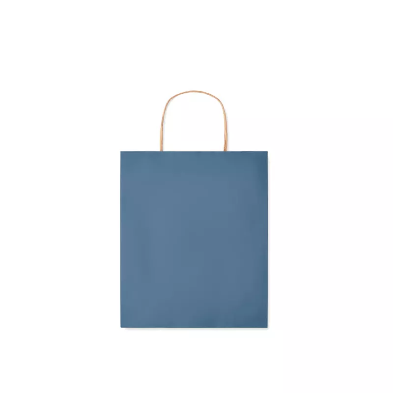 Torba prezentowa papierowa mała 90 g/m² PAPER TONE S - Niebieski (MO6172-04)