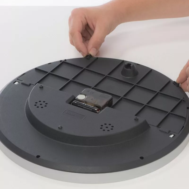 Zegar ścienny CrisMa ERICH - szary (4344907)