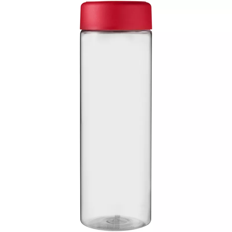 H2O Vibe 850 ml screw cap water bottle - Czerwony-Przezroczysty (21043002)