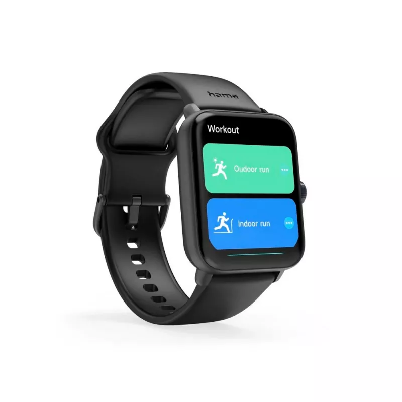 Monitor aktywności Hama Smartwatch 6010 GPS - czarny (VH077-03)