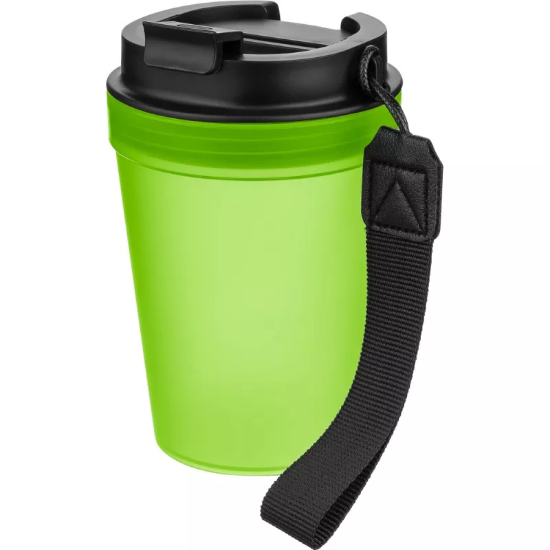 Kubek podróżny 350 ml - limonkowy (VB287-09)
