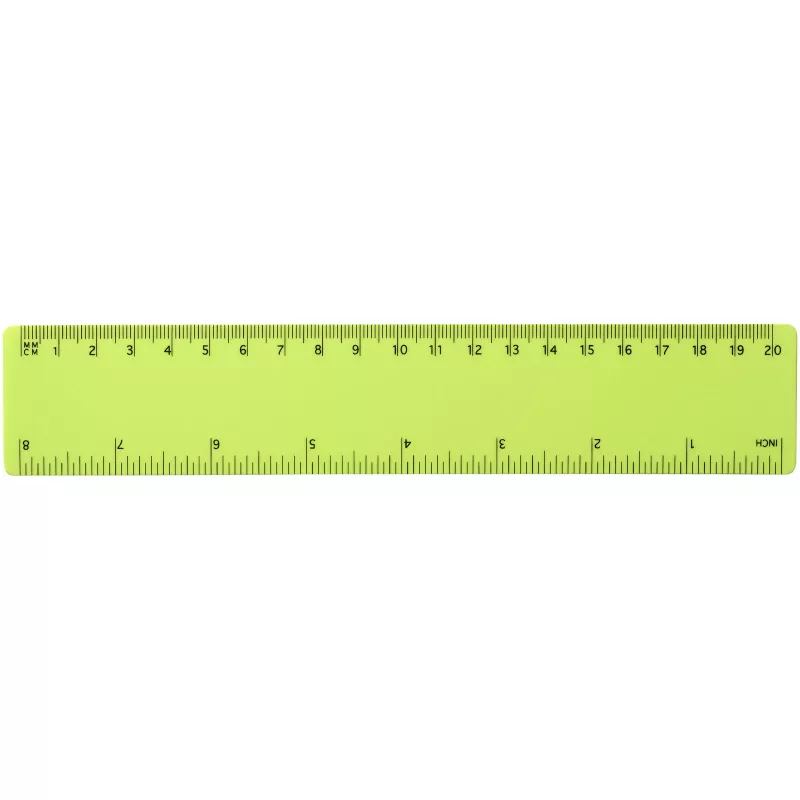 Linijka Rothko PP o długości 20 cm - Limonka (21058502)