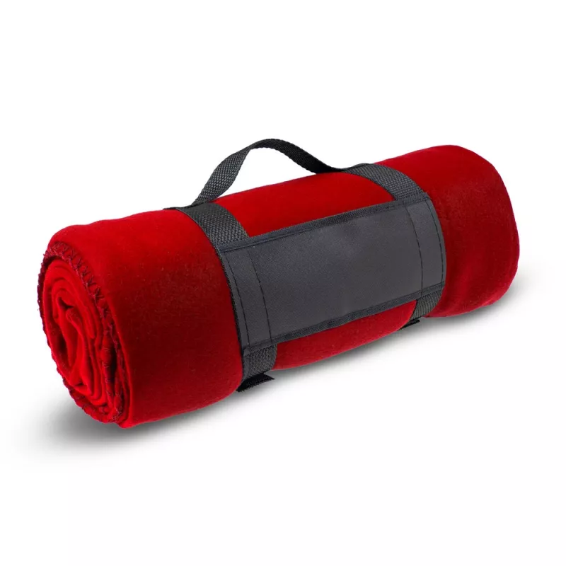 Koc piknikowy 125 x 162 cm  - czerwony (V6327-05)