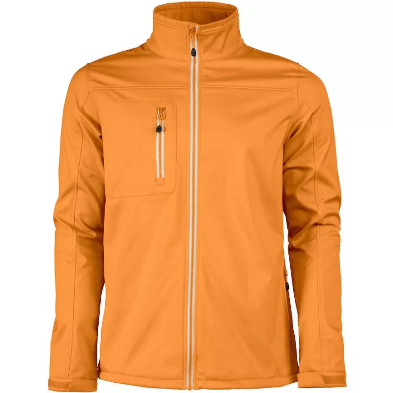 Softshell reklamowy męski 280 g/m² VERT - Jasny pomarańczowy (2261049-BRIGHT ORANGE)