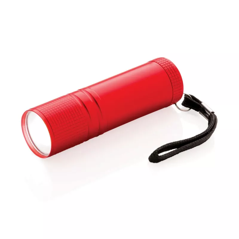 Latarka COB - czerwony (P513.824)