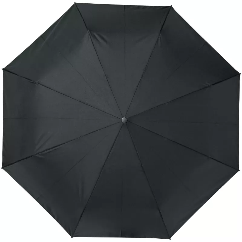 Parasol automatyczny Alina 23” wykonany z plastiku PET z recyklingu - Czarny (10940001)
