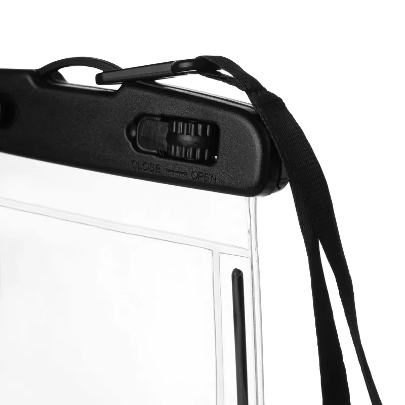 Torebka na telefon DIVER - czarny, transparentny (56-0404925)