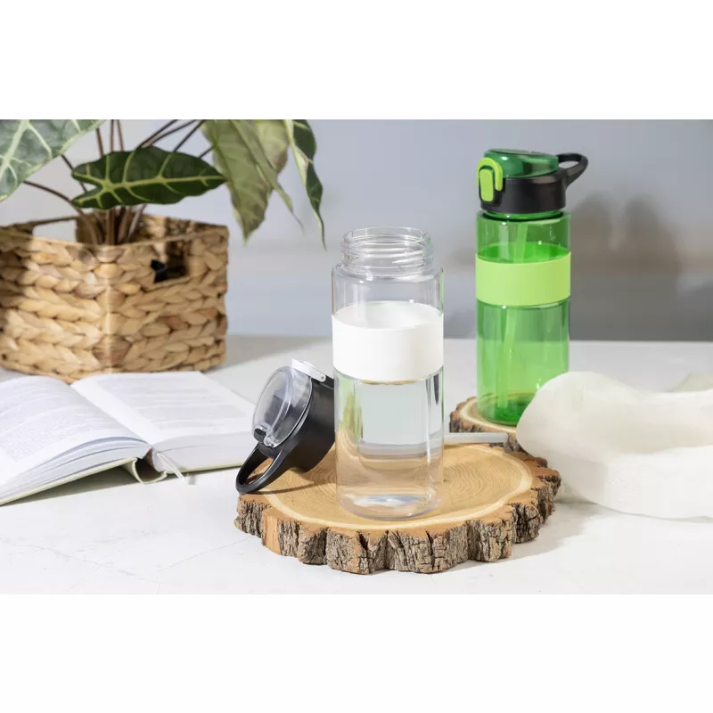 Fitgrip butelka sportowa RPET - biały (AP800612-01)