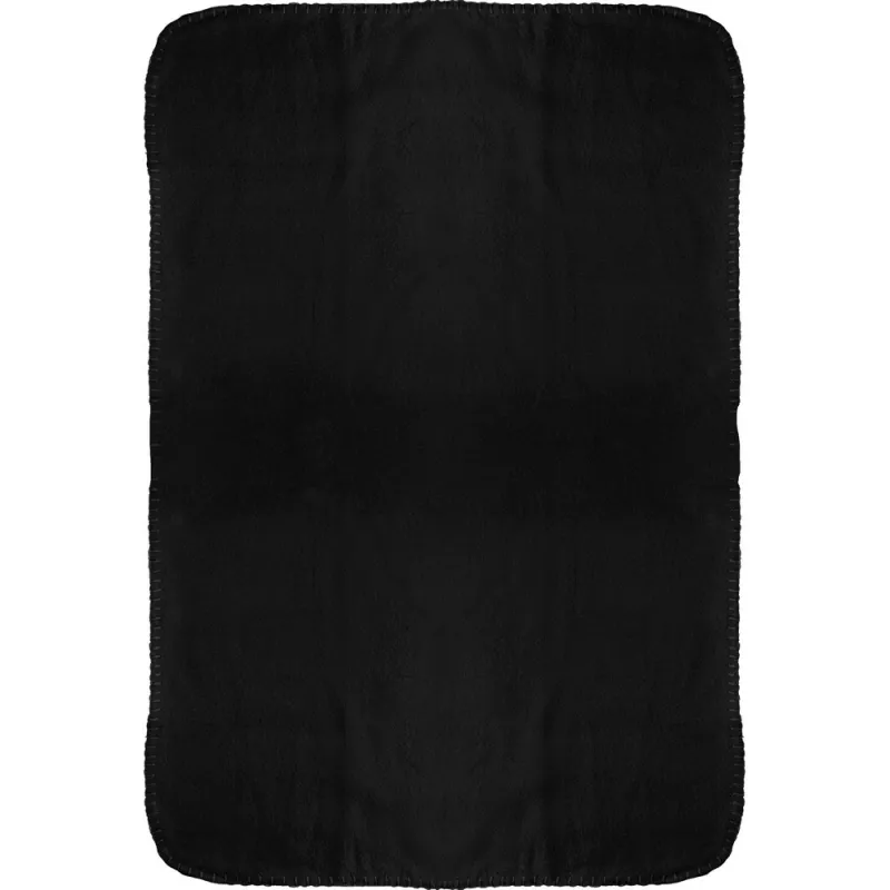 Pluszowy miś z kocem 80 x 120 cm - czarny (V3831-03)