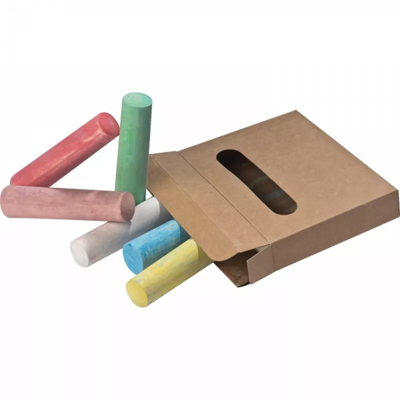 Kreda 6 kolorów APOLONIA - brązowy (5861901)