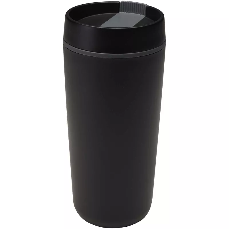 Sedona - kubek plastikowy o pojemności 480 ml, z podwójnymi ściankami - Czarny (10095390)