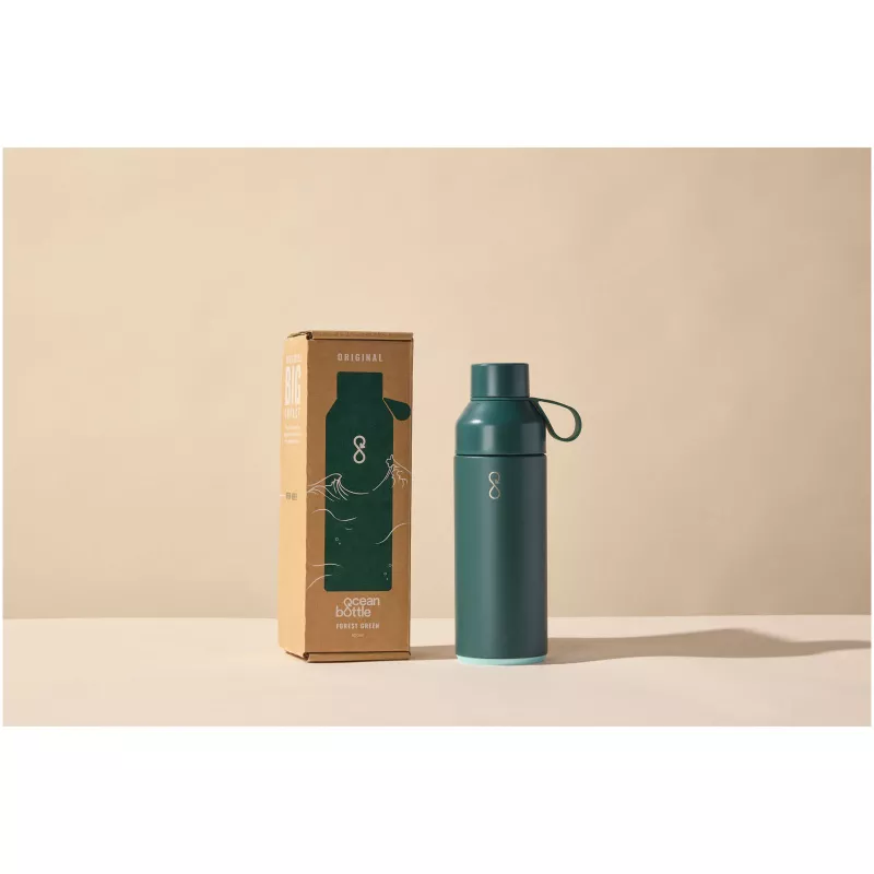 Ocean Bottle izolowany próżniowo bidon na wodę o pojemności 500 ml - Leśny zielony (10075164)