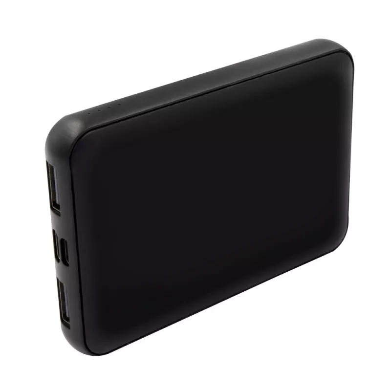 Power bank 5000 mAh RPET | Suzanne - czarny (V7967-03)
