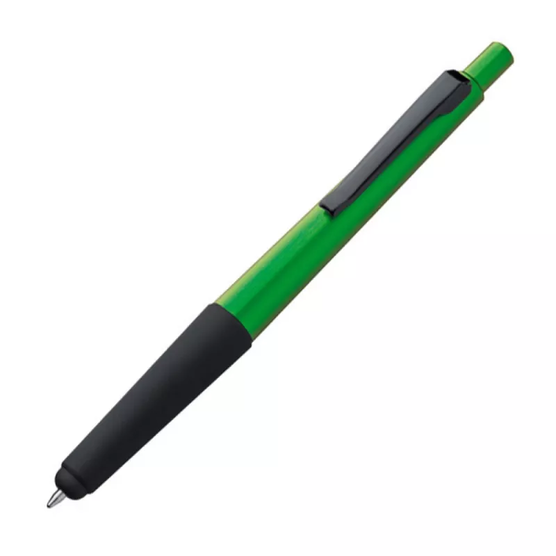 Długopis plastikowy do ekranów dotykowych - zielony (1888209)