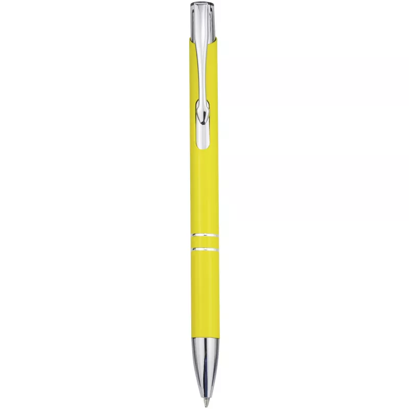 Aluminiowy długopis automatyczny Moneta - Żółty (10710507)