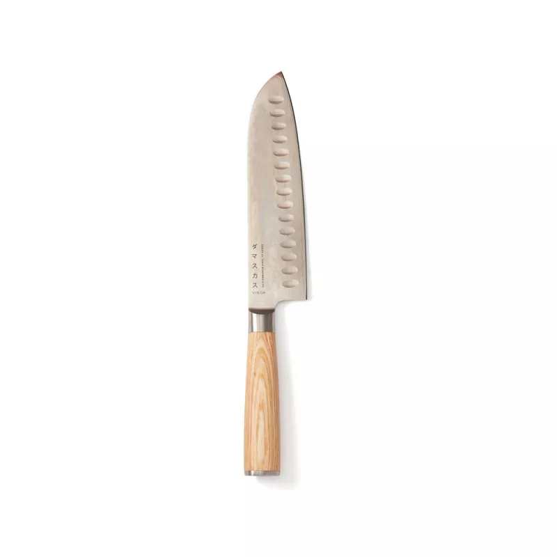 Nóż santoku VINGA Hattasan Damascus - srebrny (VG011-32)