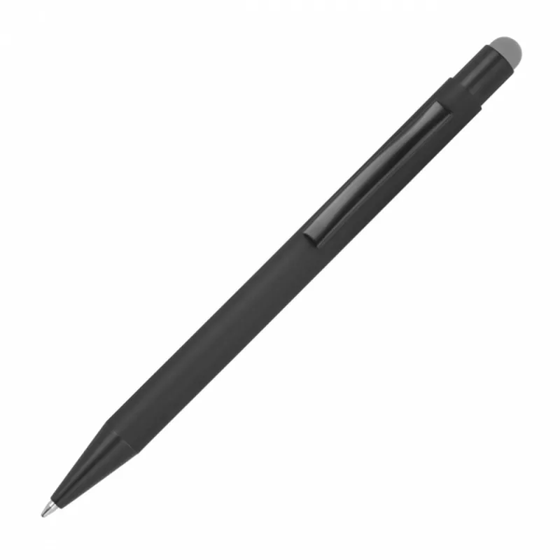 Długopis metalowy touch pen soft touch OHARA - szary (462407)