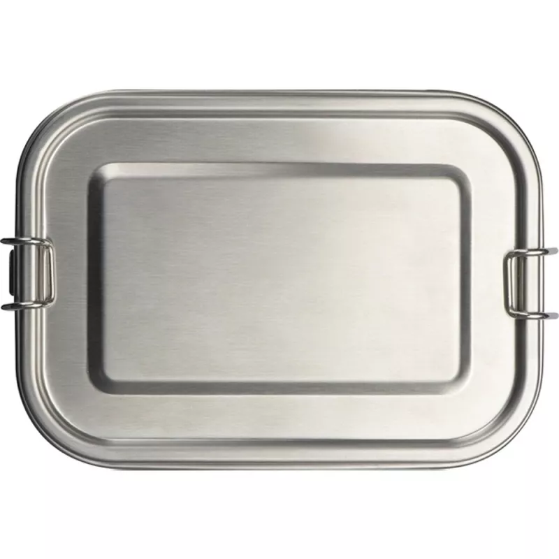 Lunch box dwupoziomowy PORTO ALEGRE 700 ml i 450 ml - szary (252907)