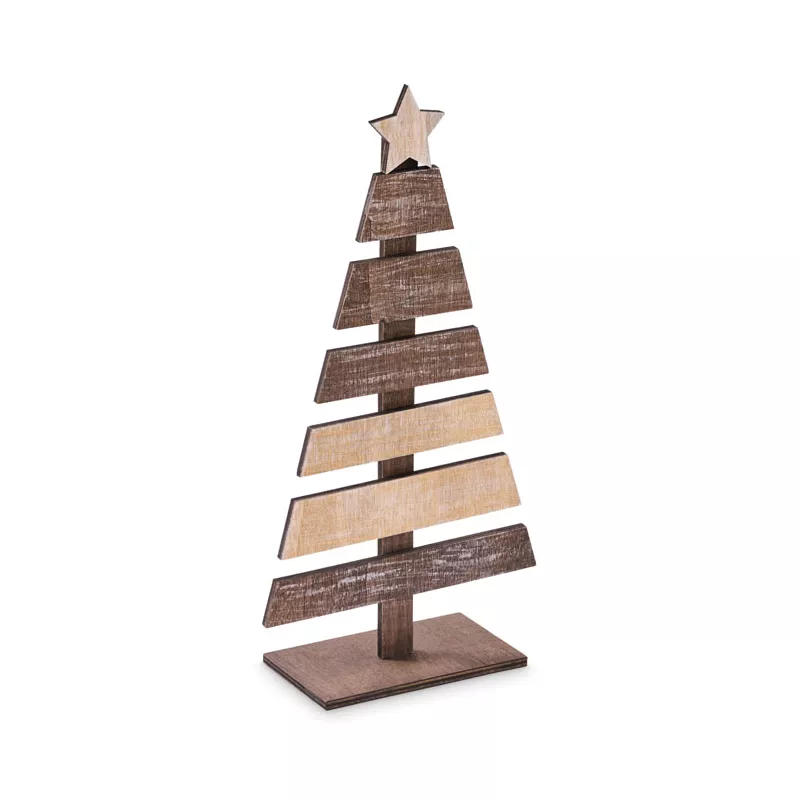 Choinka drewniana dekoracyjna 23 cm PUINEN - Drewna (CX1560-40)