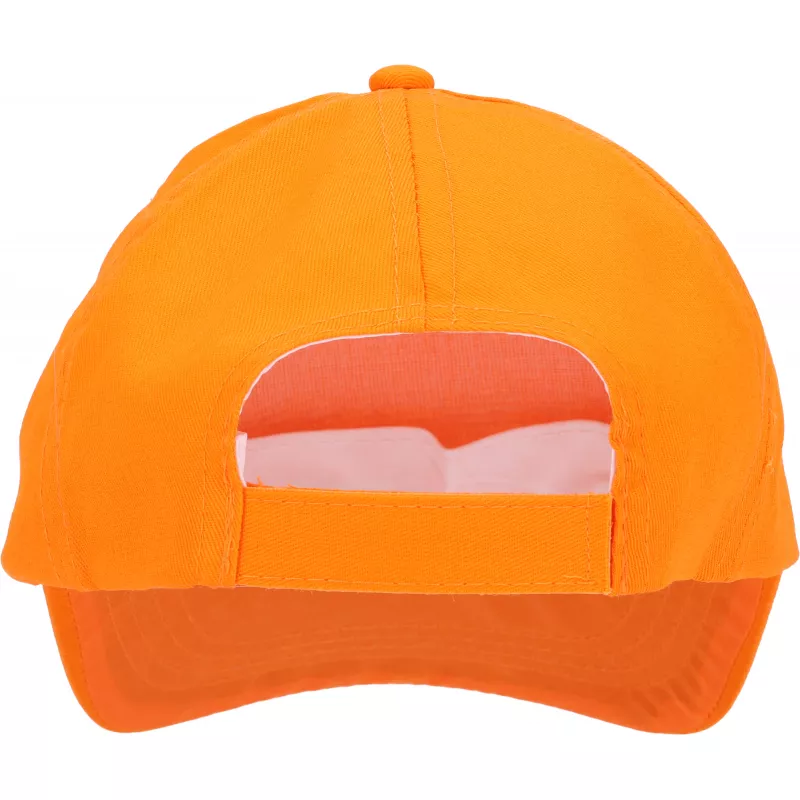 Czapka z daszkiem 5 paneli SANTA FE - pomarańczowy (246610)