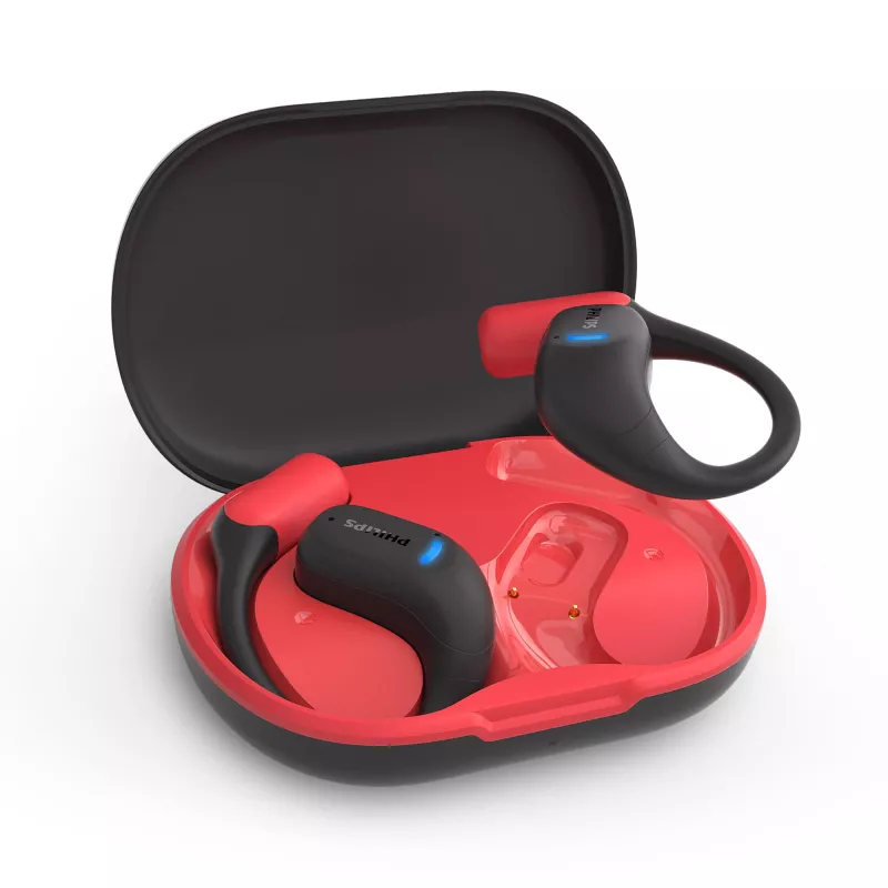 TAA6709| Sportowe słuchawki douszne Philips z wbudowanym podświetleniem - czarny (LT42257-N0002)
