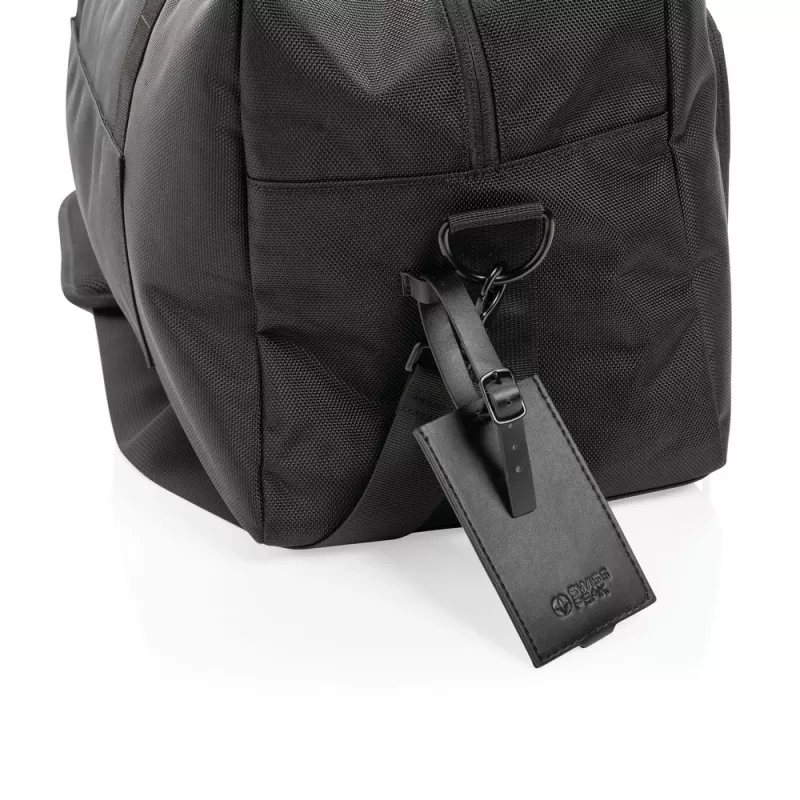 Torba sportowa, podróżna Swiss Peak AWARE™, ochrona RFID - czarny (P707.121)