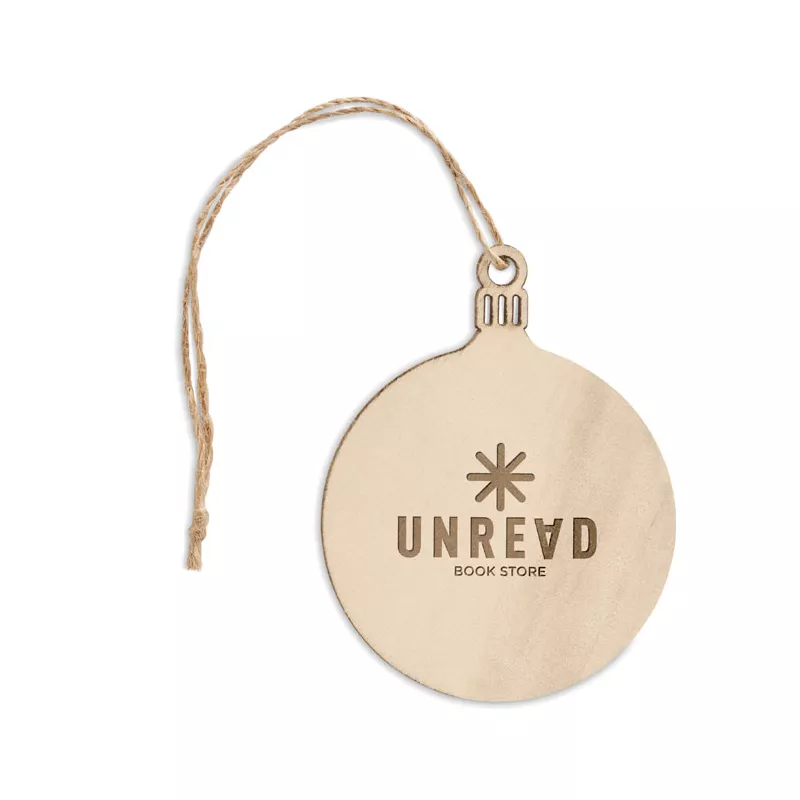 Ozdoba choinkowa z MDF BALY - Drewna (CX1473-40)
