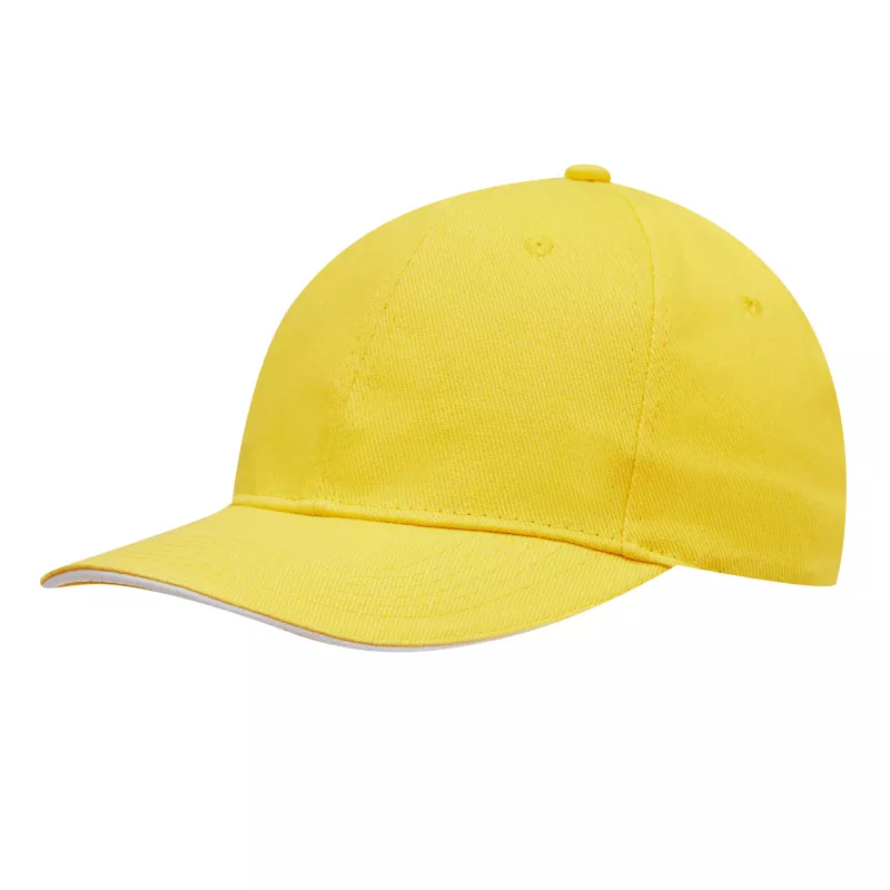 Czapka baseballowa - żółty (56-0702175)