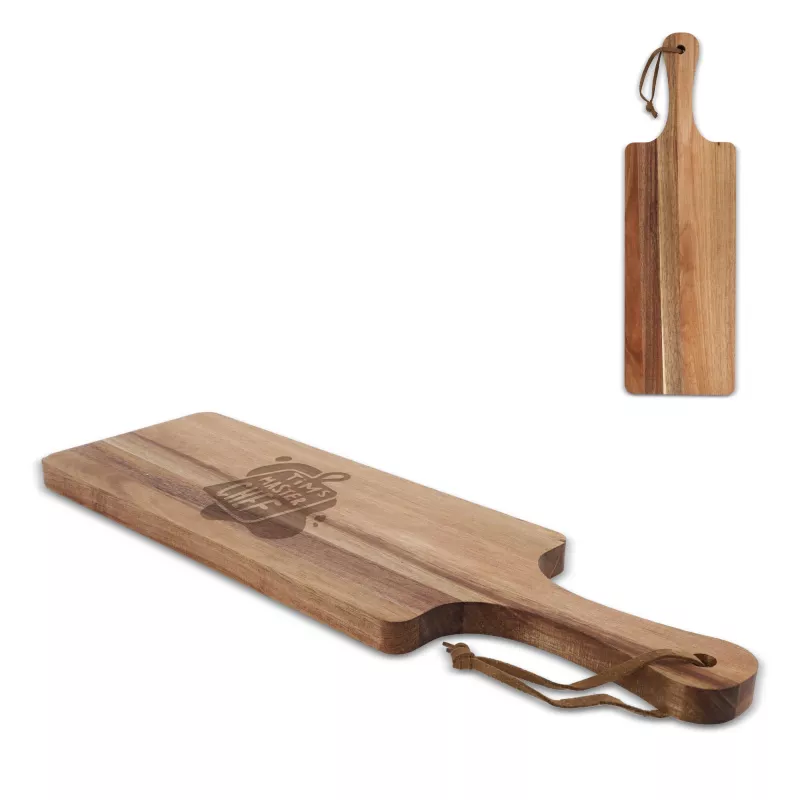 Akacjowa deska do serwowania 38 x 11,7 x 1,5 cm - drewniany (LT94492-N0093)