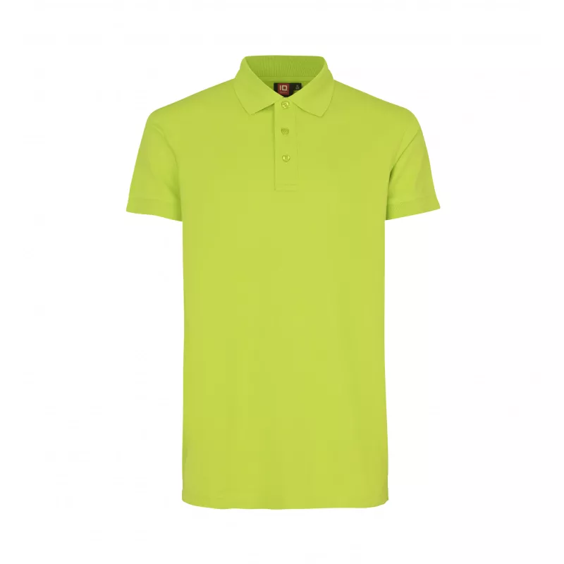 Koszulka bawełniana 210 g/m² ID Polo/stretch 0525 - Lime (0525-LIME)