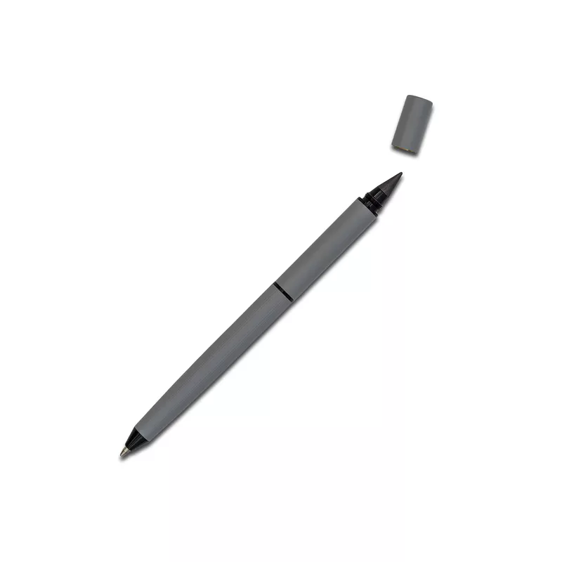 Duet 2w1 długopis i ołówek w jednym - szary (R02322.21)