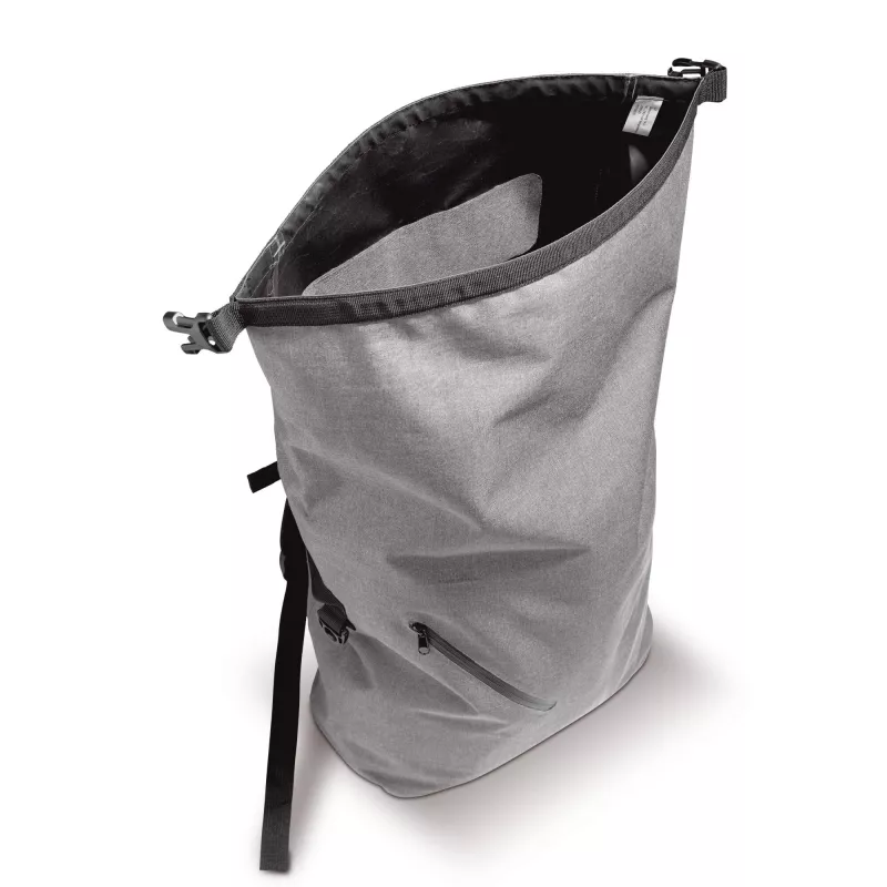 Wodoodporny plecak polyester 300D 20-22L - szary (LT95129-N0061)