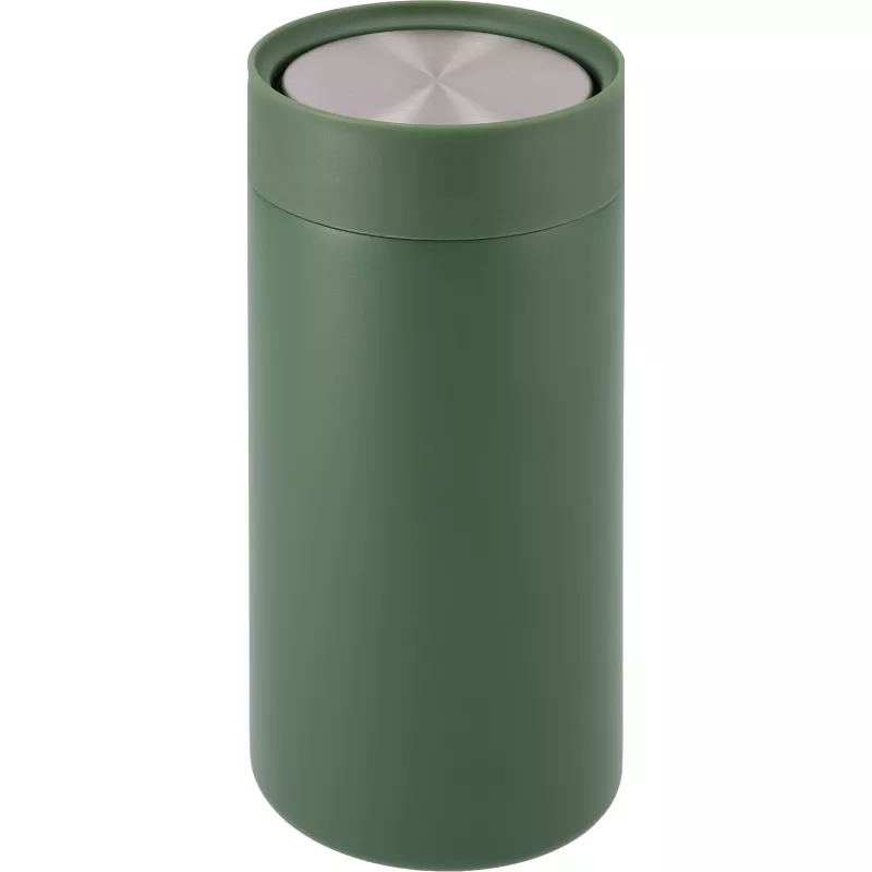 Kubek termiczny stalowy z recyklingu LE PORT MoLu 360 ml - oliwkowy (535319)