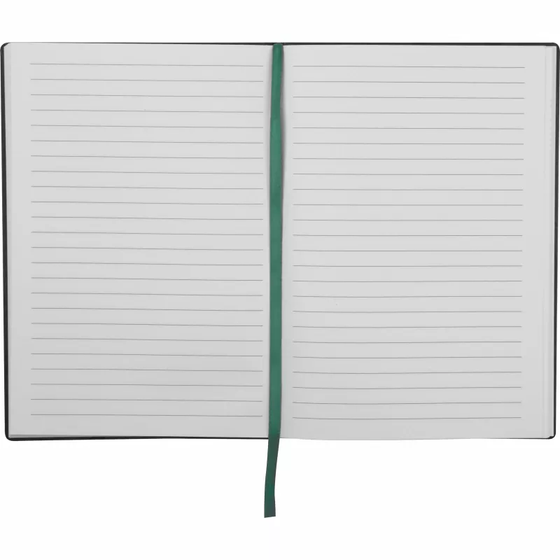 Notatnik A5 w linie BETH - ciemnozielony (2559299)