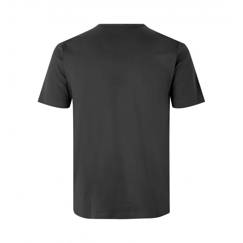Koszulka bawełniana 210 g/m² ID Interlock T-shirt 0517 - Charcoal (0517-CHARCOAL)