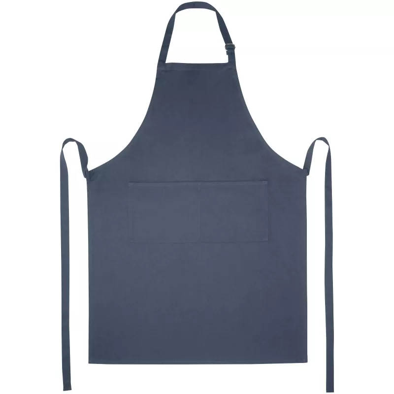 Fartuch kuchenny ANDREA 240 g/m² z regulowanym paskiem na szyję - Hale Blue (11333491)