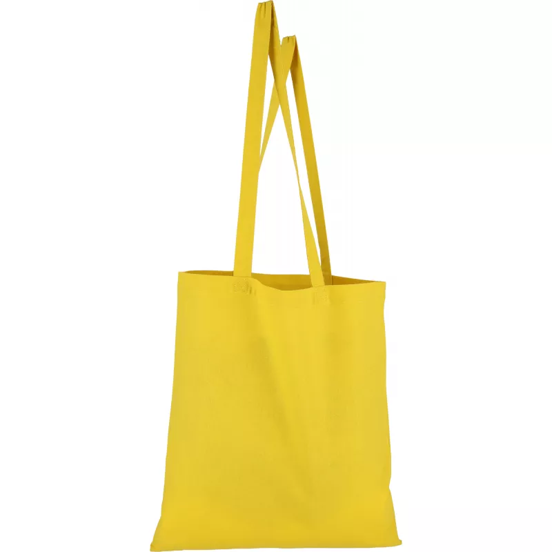 Torba bawełniana z długimi uszami 140 g/m2 COPENHAGEN - żółty (088008)