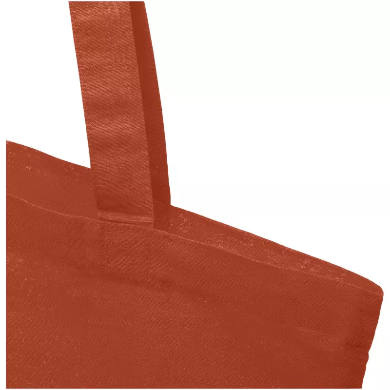 Madras torba na zakupy z bawełny z recyklingu 140 g/m² 38x42c  - Brick (12069532)
