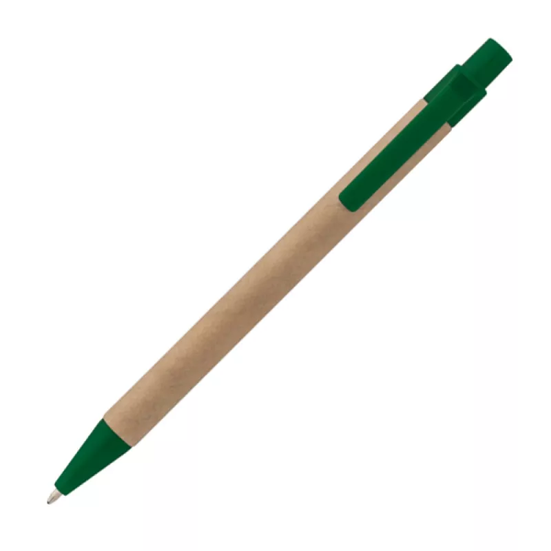 Długopis tekturowy - zielony (1039709)