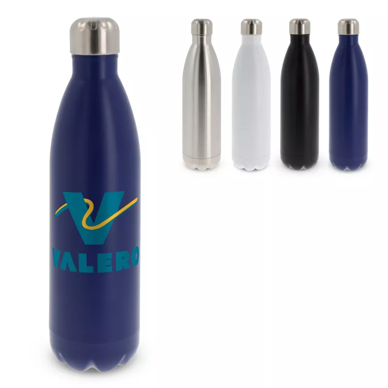 Butelka termiczna z podwójnymi ściankami Swing 1000ml - ciemnoniebieski (LT98804-N0010)