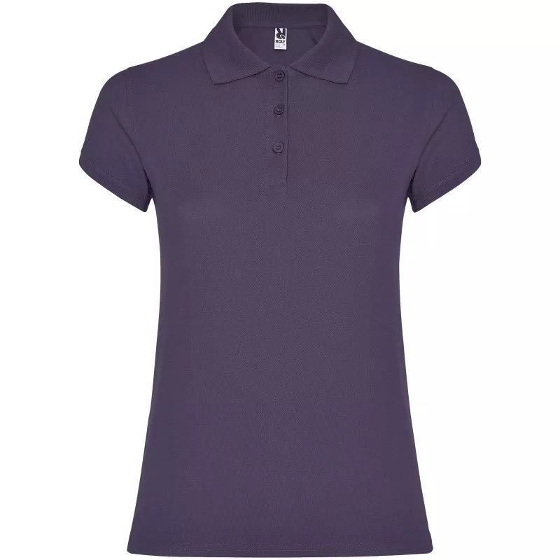 Star koszulka damska polo z krótkim rękawem - Liljowy (R6634-LILAC)