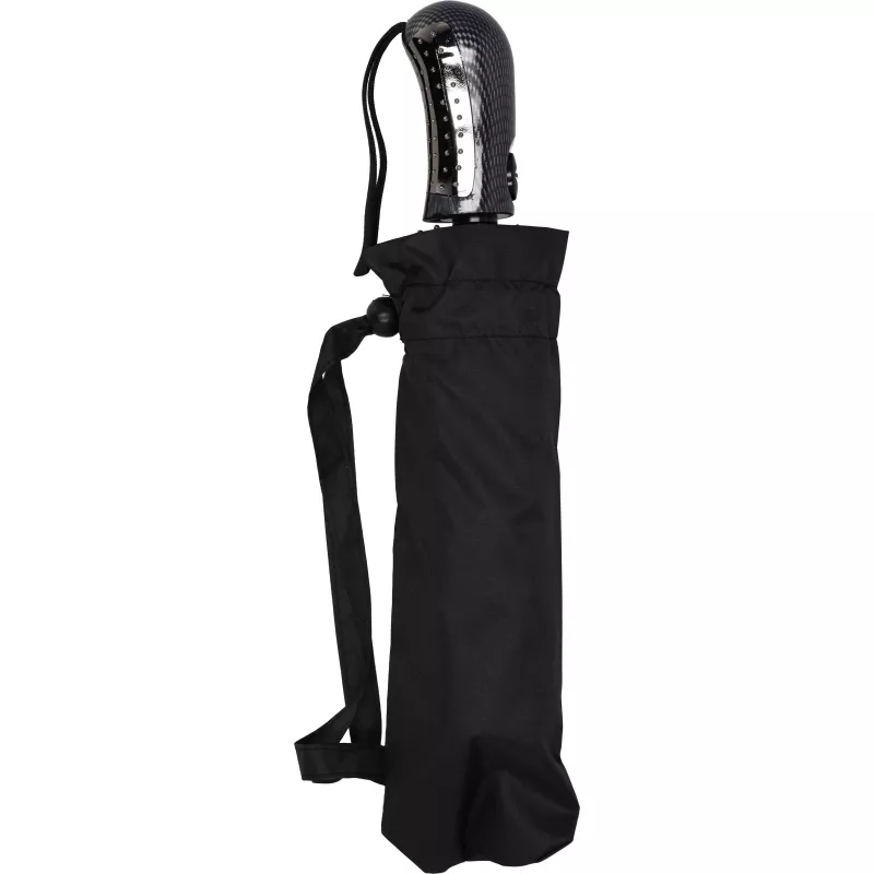 Parasol automatyczny Ø96 cm BIXBY - czarny (351903)
