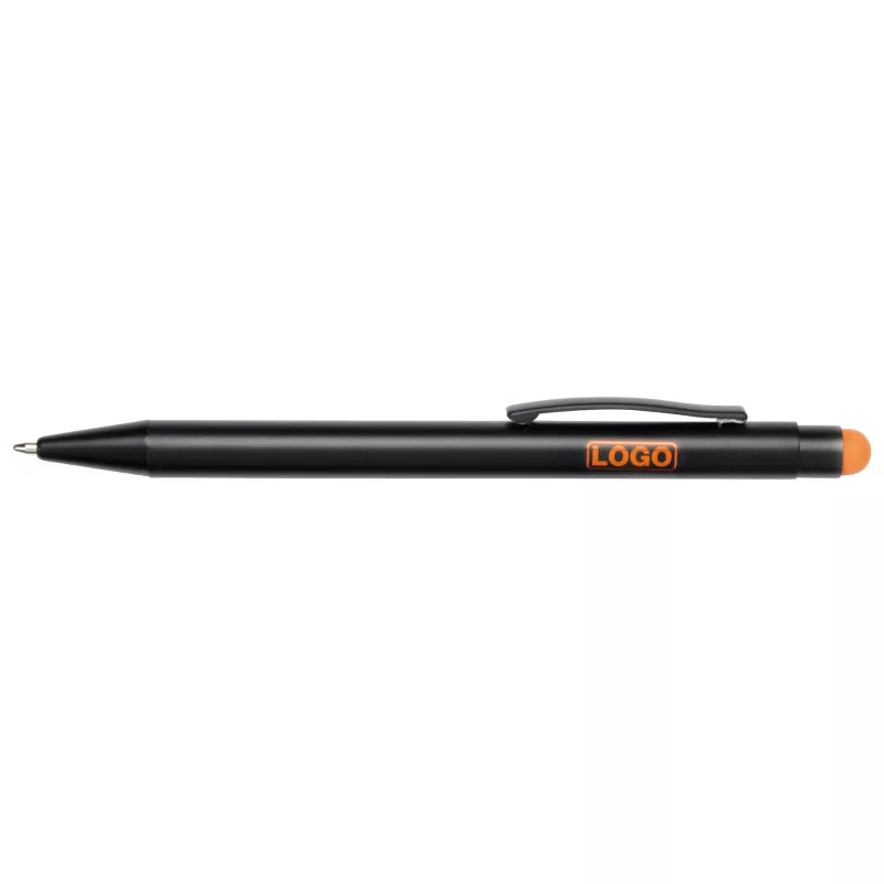 Długopis aluminiowy BLACK BEAUTY - pomarańczowy (56-1101762)
