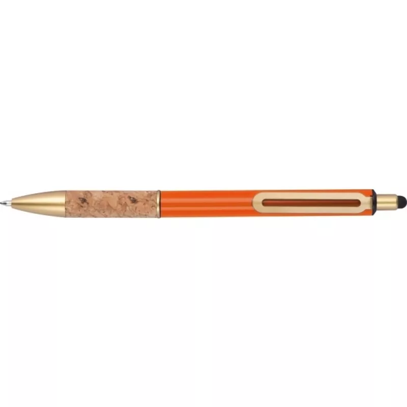 Długopis metalowy touch pen CAPRI - pomarańczowy (369010)