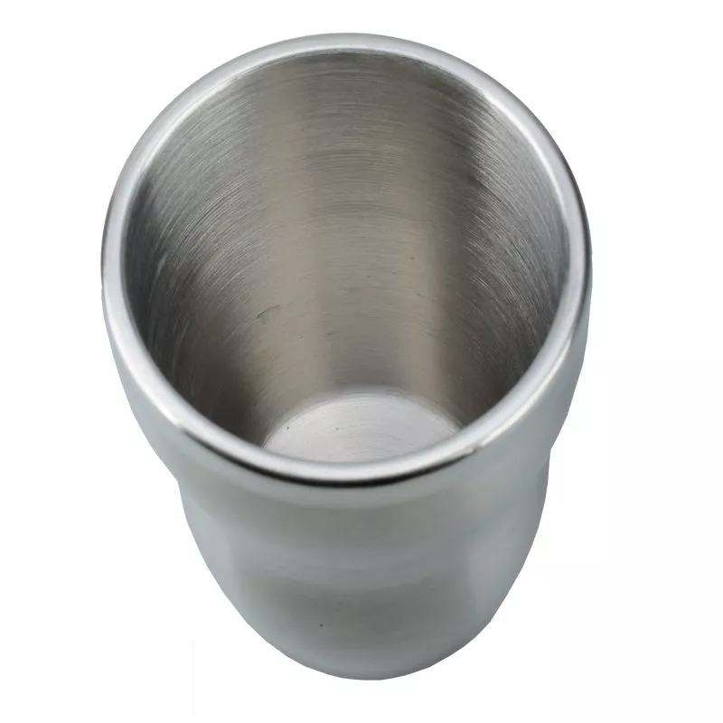 Kubek izotermiczny Sudbury 380 ml - srebrny (R08393)