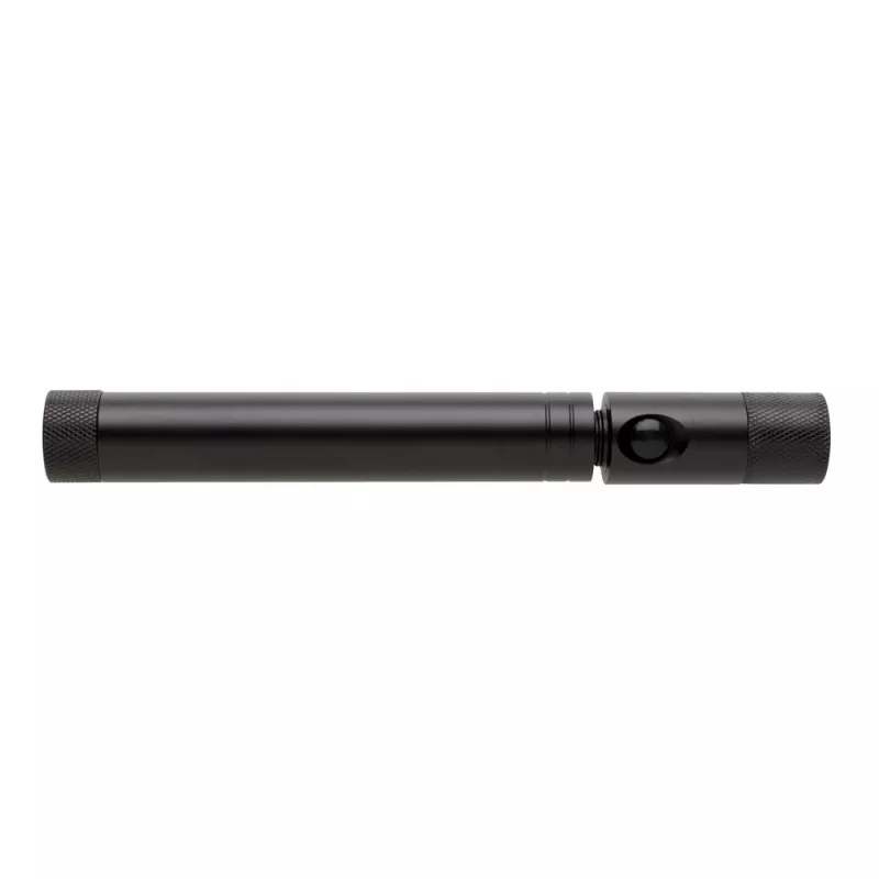 Latarka teleskopowa 3 LED z magnesem - czarny (P513.651)