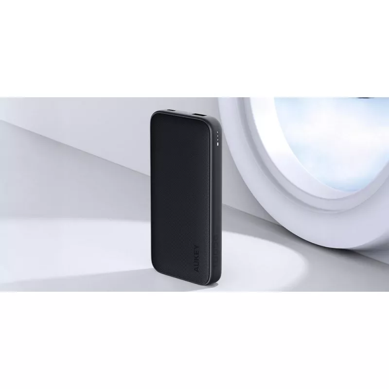 Power bank 10000 mAh Aukey - czarny (VAM13-03)