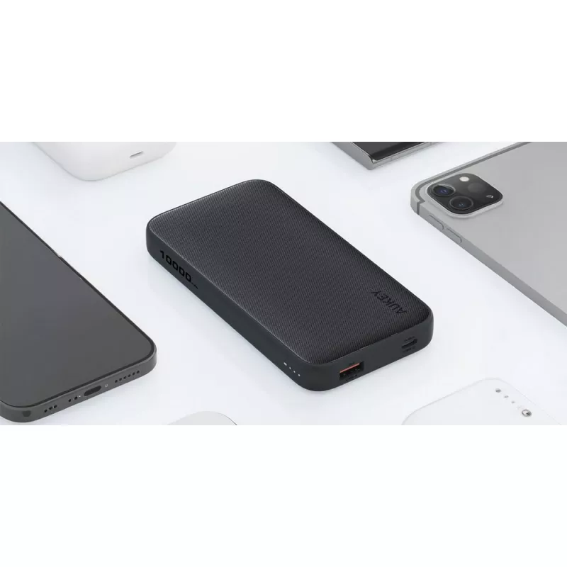 Power bank 10000 mAh Aukey - czarny (VAM13-03)